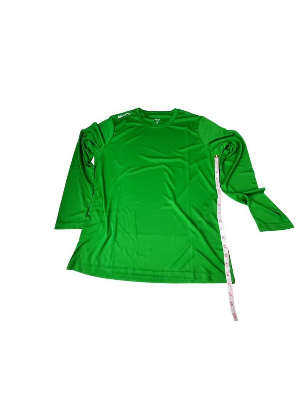 Craft Womens Green Crew neckLong Sleeve Performance Shirt M Polyester Breathable - Picture 5 of 8